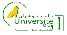 Université Oran1 Ahmed Ben Bella , Oran -Algerie